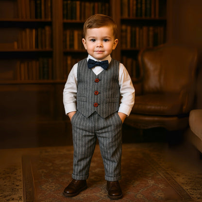 Set with Boys' Formal Outfit Design for Babies and Toddlers