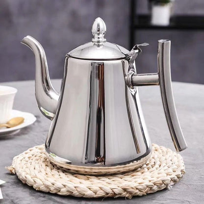Kettle in Stainless Steel with Filter for Kitchen Use