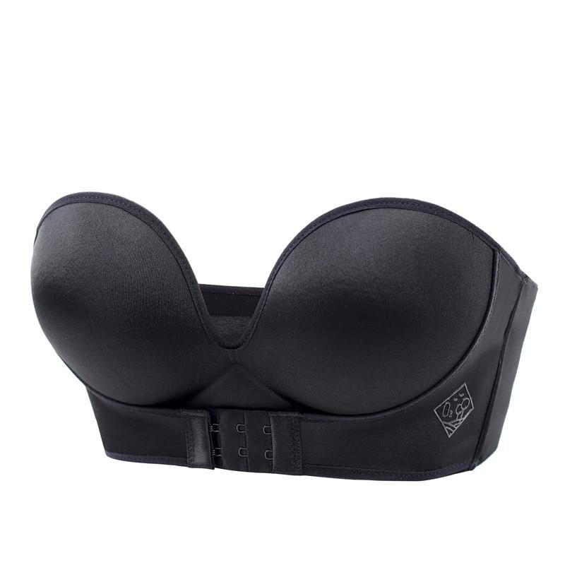 Strapless Ladies Bra with Strong Support and Comfortable Push-Up Fit