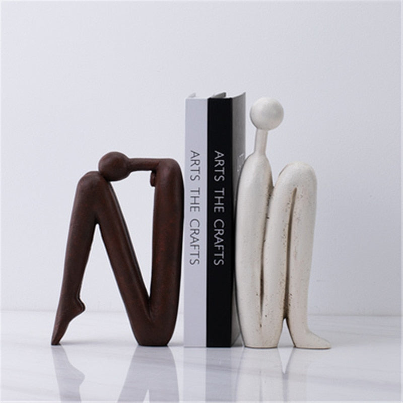 Playful Bookends with Unique Design for Books and Decoration