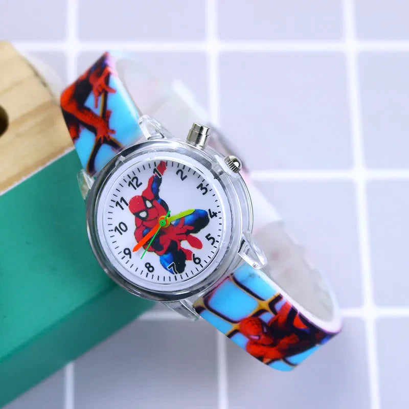 Watch Glow-in-the-Dark Children's for Available in Spider-Man and Frozen Designs
