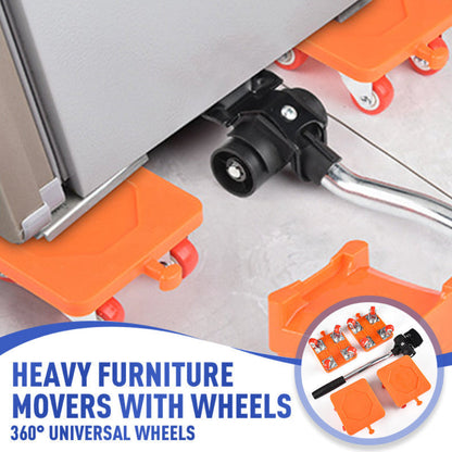 Set with Furniture Mover Design for Households for Effortlessly Move Heavy Furniture