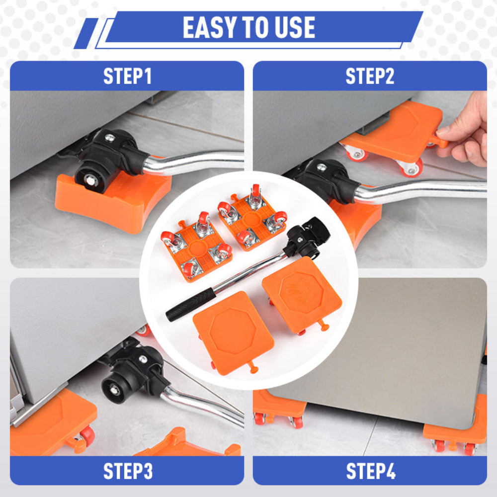 Set with Furniture Mover Design for Households for Effortlessly Move Heavy Furniture