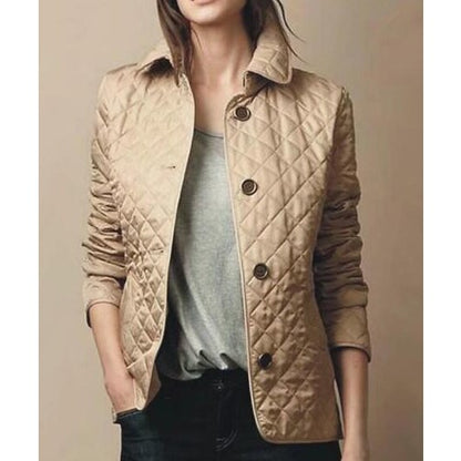 Quilted Women's Jacket for Lightweight and Elegant