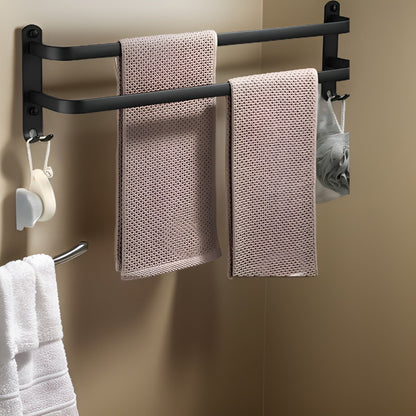 Holder with Modern Aluminium Towel 3 Layers for Bathroom and Space-Saving Use