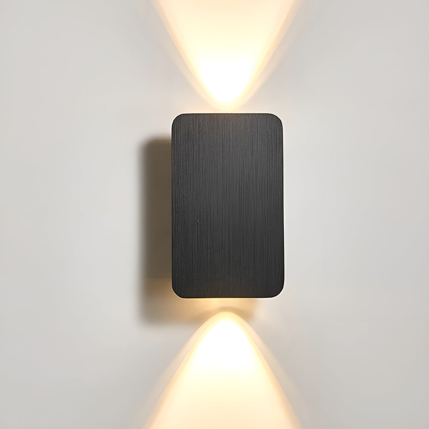 Wall Lamp with LED Upward and Downward Light Beam for Modern and Atmospheric