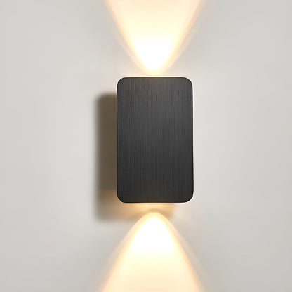 Wall Lamp with LED Upward and Downward Light Beam for Modern and Atmospheric
