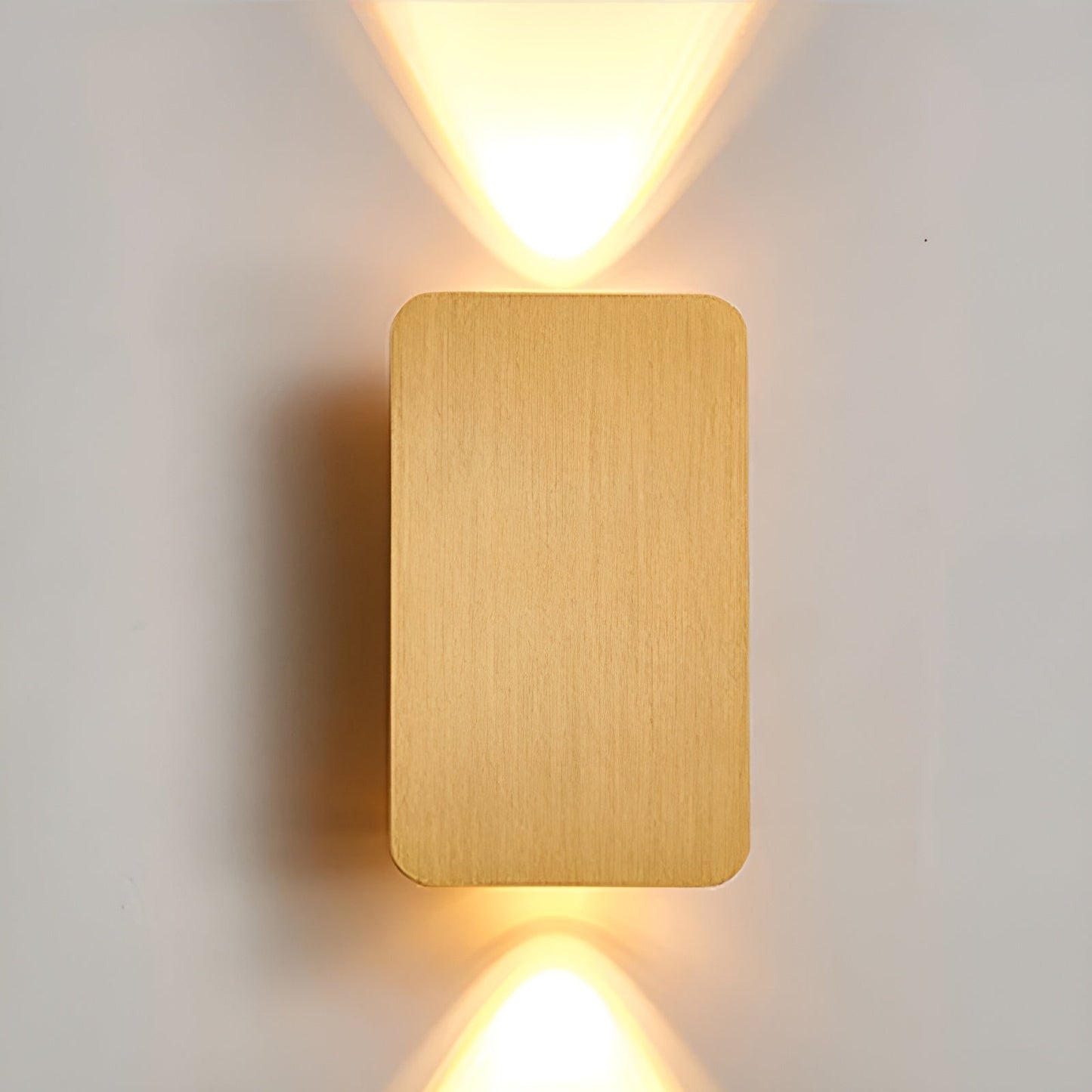 Wall Lamp with LED Upward and Downward Light Beam for Modern and Atmospheric