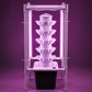 Vertical hydroponic planter with water tank for indoor gardening