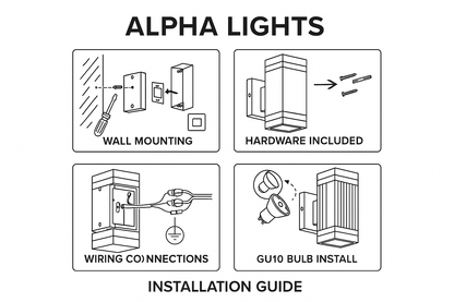 Light with Modern Outdoor Wall Up and Down Light and Weather-Resistant Design