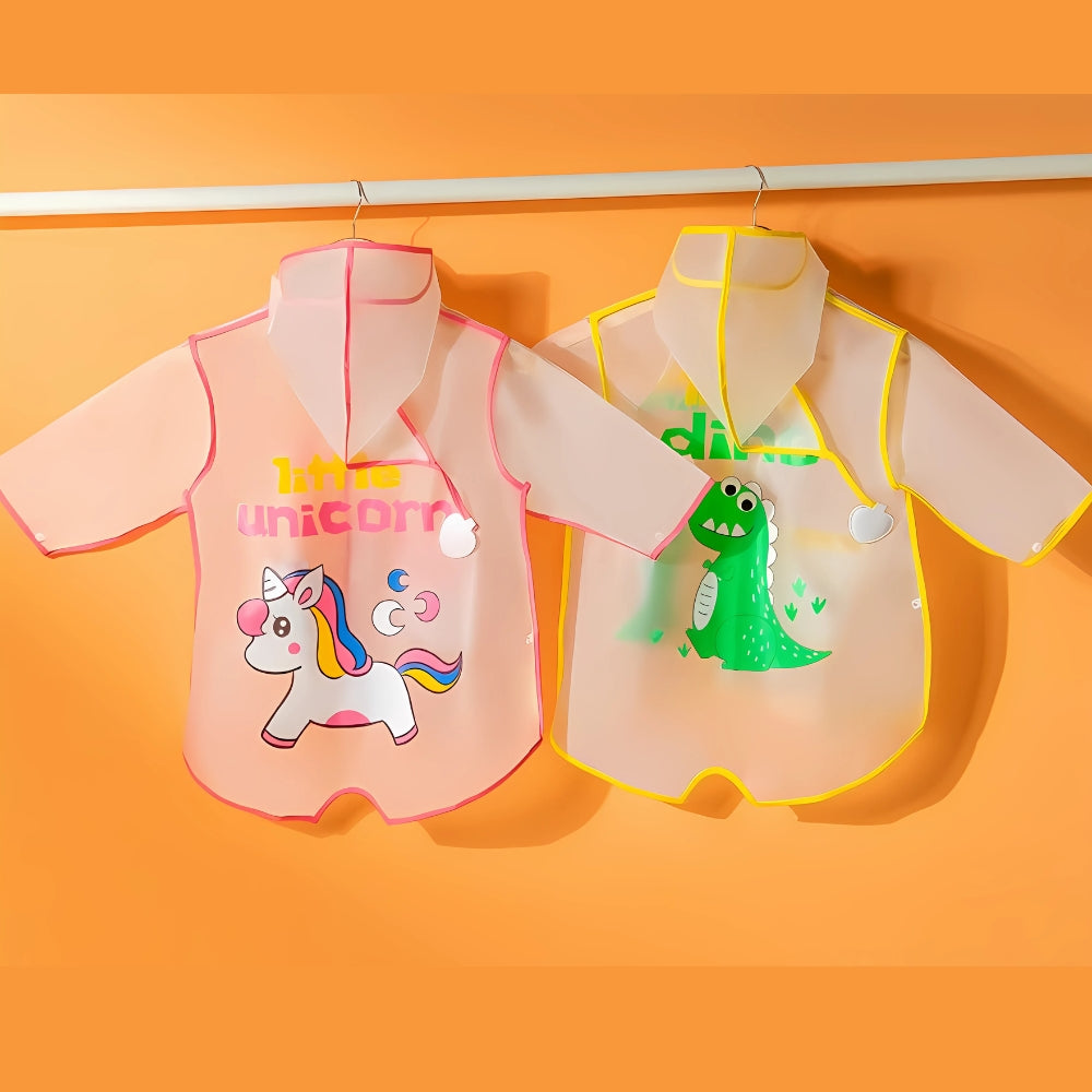 Magical Children's Raincoat for Protective and Playful in the Rain