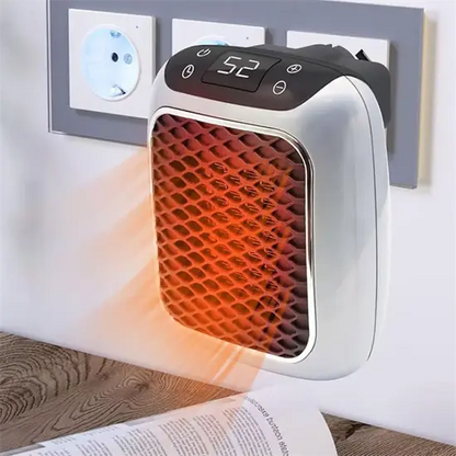 Compact Ceramic Electric Heater for Quick and Energy-Efficient Heating