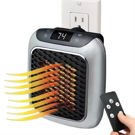 Compact Ceramic Electric Heater for Quick and Energy-Efficient Heating