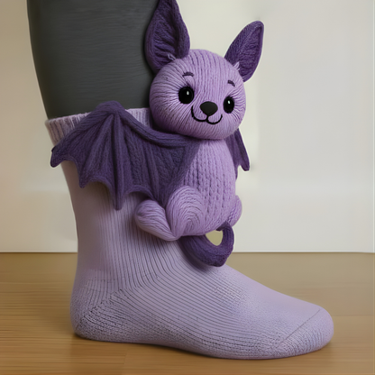 Unisex House Socks with 3D Animal Design and Non-Slip for Warm and Comfortable