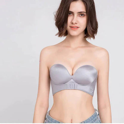 Strapless Ladies Bra with Strong Support and Comfortable Push-Up Fit
