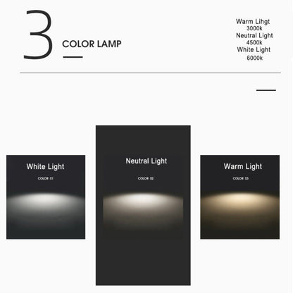Light with Modern Ceiling LED Ring and Wood Effect Design for Atmospheric Lighting