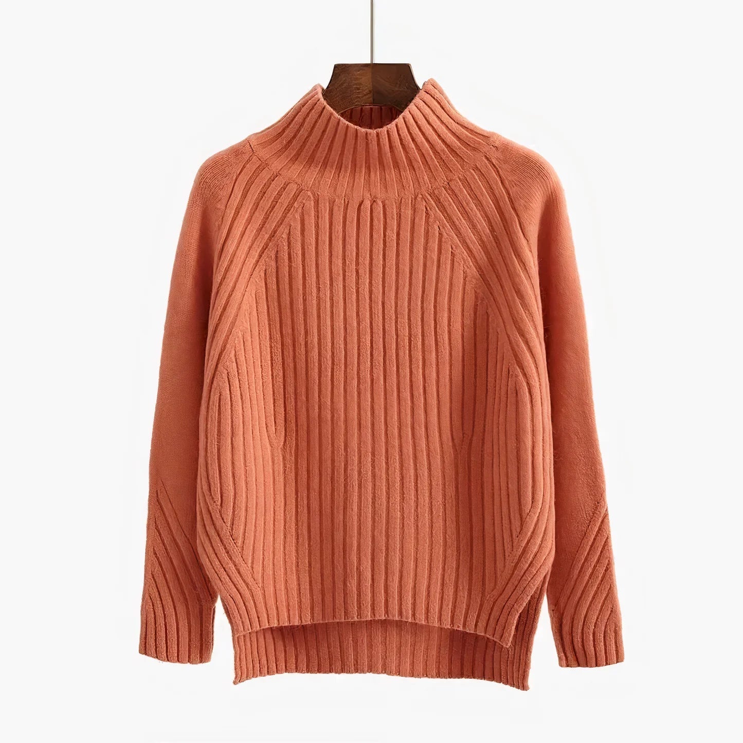 Merino Wool Roll Neck Jumper for Women for Warm, Timeless and Comfortable