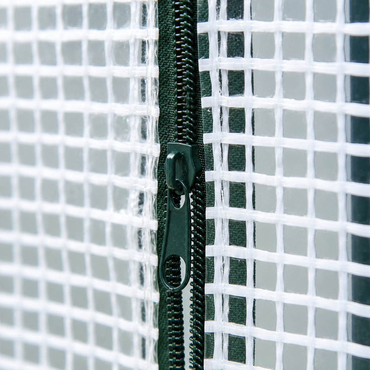 Lean-To Walk-In Greenhouse with PE Cover