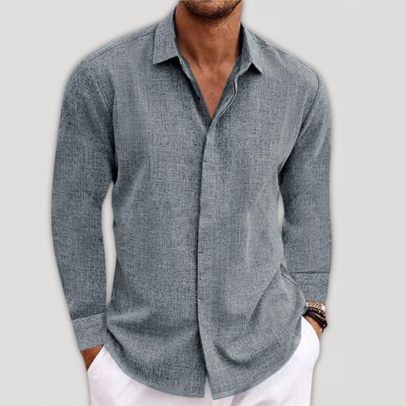 sleeve linen shirt