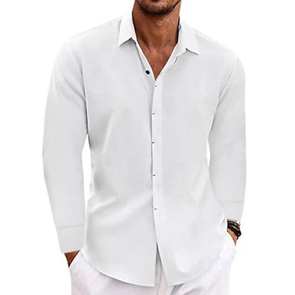 sleeve linen shirt