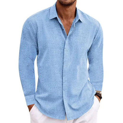 sleeve linen shirt