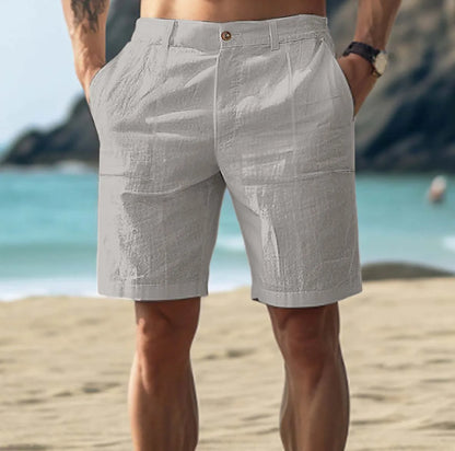 linen shorts