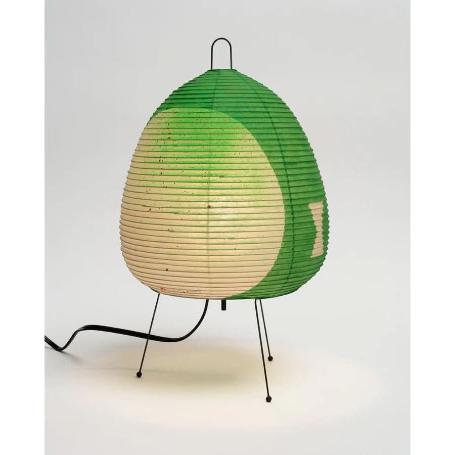 Table Lamp with Rice Paper Shade and Japanese Inspired Design