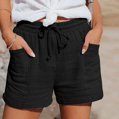 Shorts Women for Ladies' Shorts with Elastic Waistband and Loose Fit