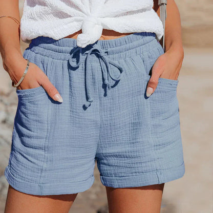 Shorts Women for Ladies' Shorts with Elastic Waistband and Loose Fit