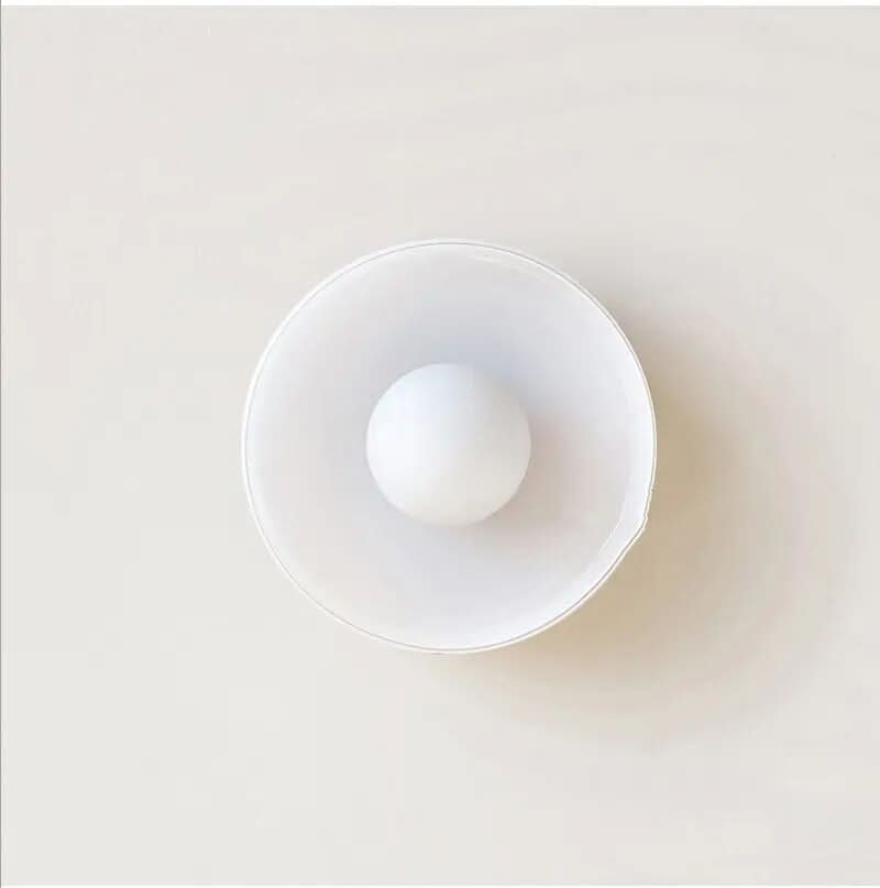 Glass Ceiling Lamp with Scandinavian Design for Atmospheric Lighting for Any Interior