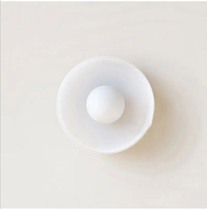 Glass Ceiling Lamp with Scandinavian Design for Atmospheric Lighting for Any Interior