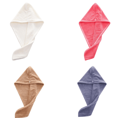 Microfibre Hair Towel for Women for Quick and Comfortable Drying