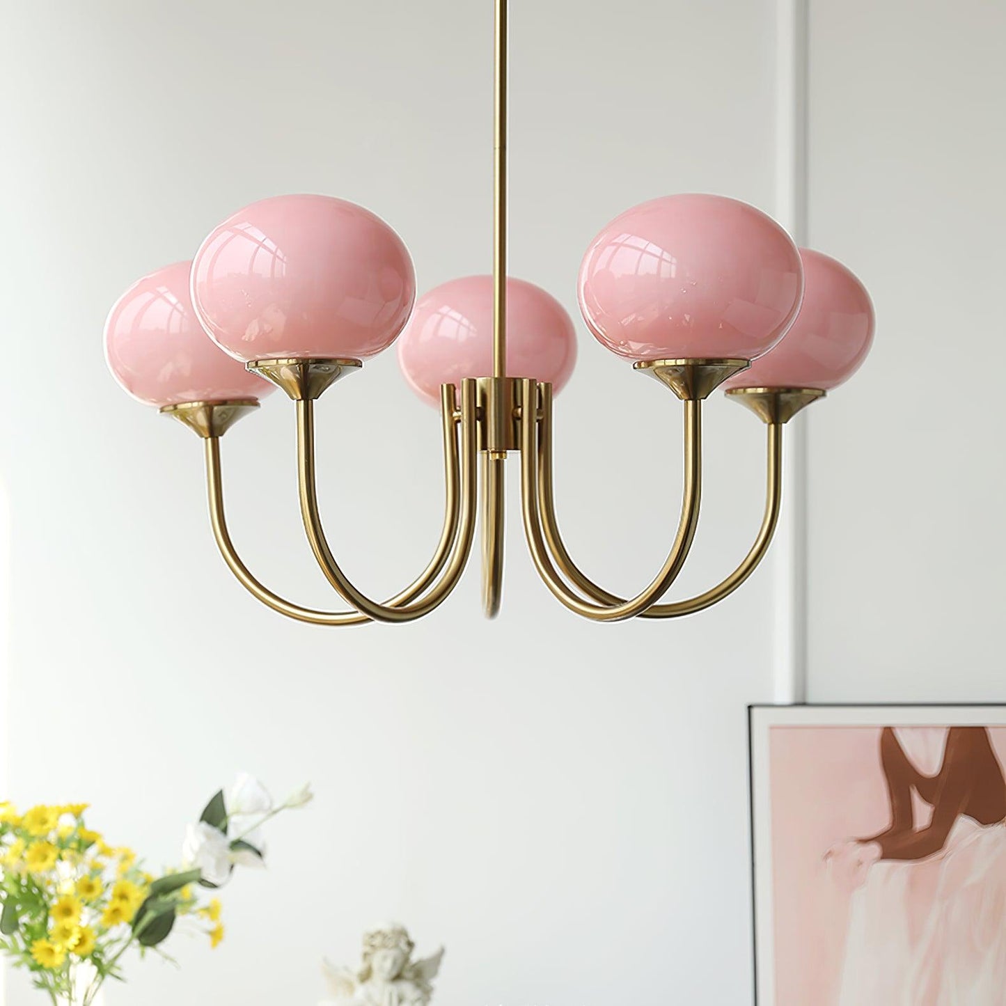 Light with Elegant Circle Pendant Lamp for a Subtle Addition to Any Interior