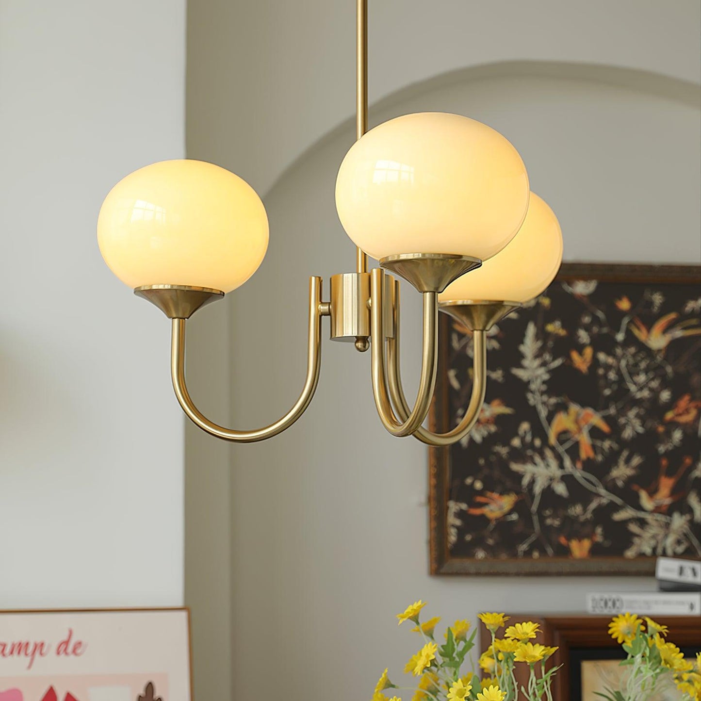 Light with Elegant Circle Pendant Lamp for a Subtle Addition to Any Interior