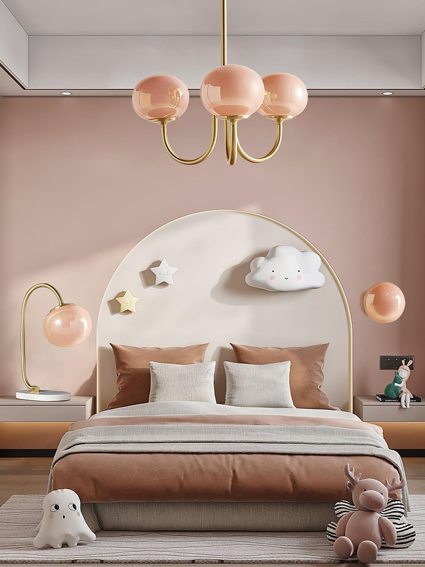 Light with Elegant Circle Pendant Lamp for a Subtle Addition to Any Interior