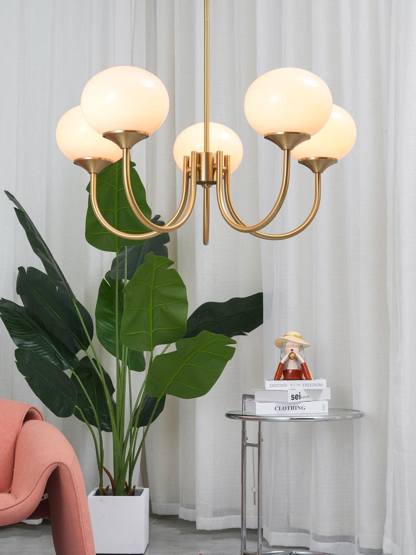 Light with Elegant Circle Pendant Lamp for a Subtle Addition to Any Interior