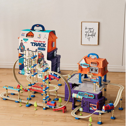 Adventurous Train Track Playset for Endless Building Fun for Kids