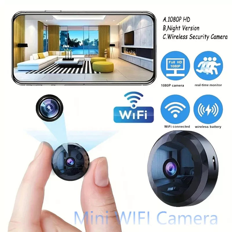 Camera Magnetic Mini Wifi for Discreet and Reliable for Day and Night