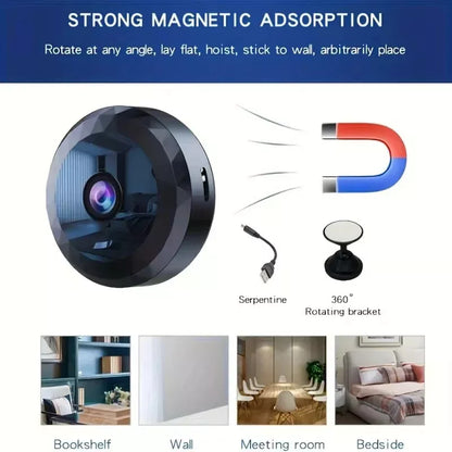Camera Magnetic Mini Wifi for Discreet and Reliable for Day and Night