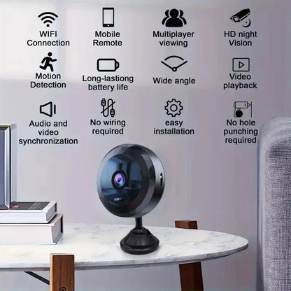 Camera Magnetic Mini Wifi for Discreet and Reliable for Day and Night