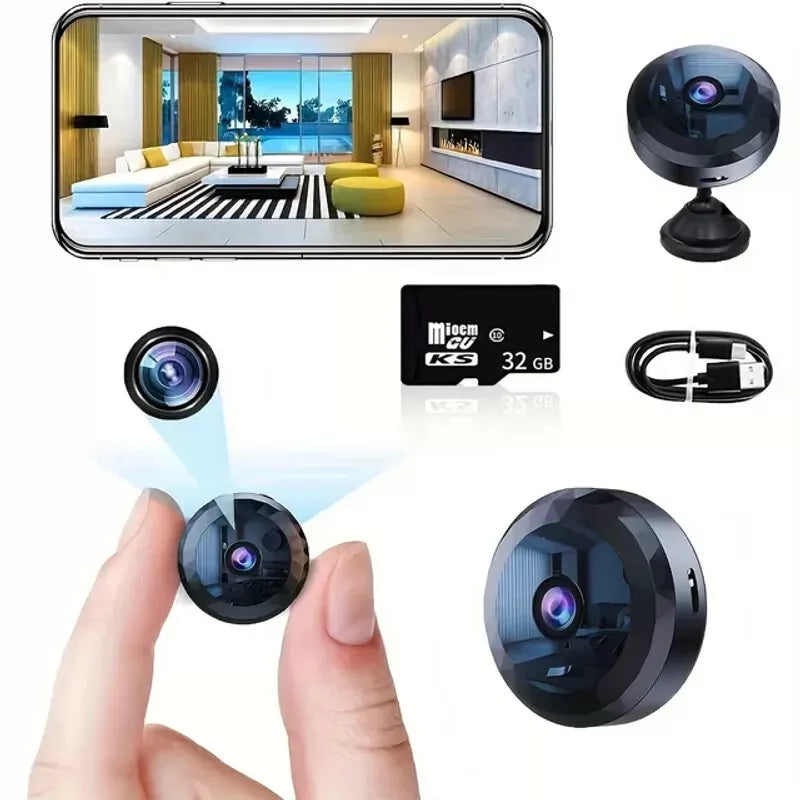 Camera Magnetic Mini Wifi for Discreet and Reliable for Day and Night
