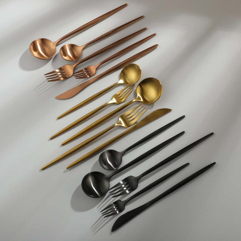 Set Aurora Cutlery for Minimalistic, Modern and Timeless