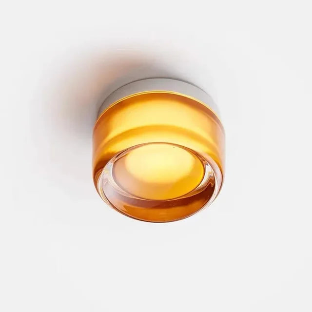 Wall Lamp with Modern Round LED Lighting for Stairs and Hallways
