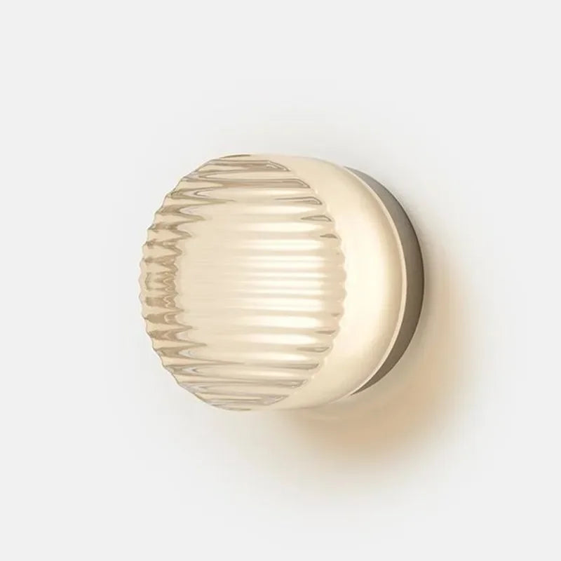 Wall Lamp with Modern Round LED Lighting for Stairs and Hallways