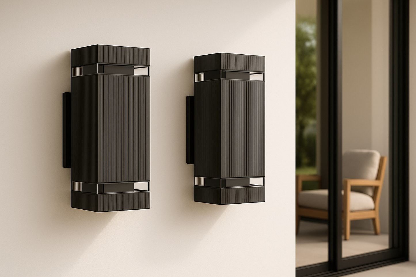 Light with Modern Outdoor Wall Up and Down Light and Weather-Resistant Design