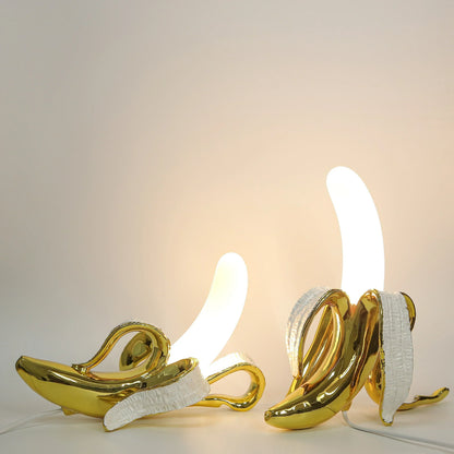 Table Lamp with Decorative Banana Warm LED Light for Living Room or Bedroom