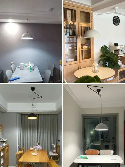 Light with Modern Ceiling Adjustable Light Arms for Flexible Illumination