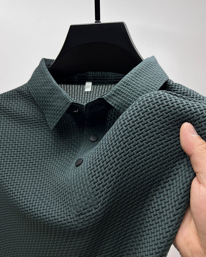 sleeve mesh shirt