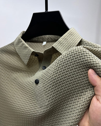 sleeve mesh shirt