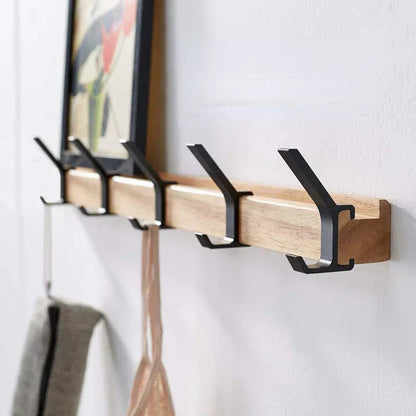 Hooks Nordic Wall Coat Rack with Double for Stylish and Functional